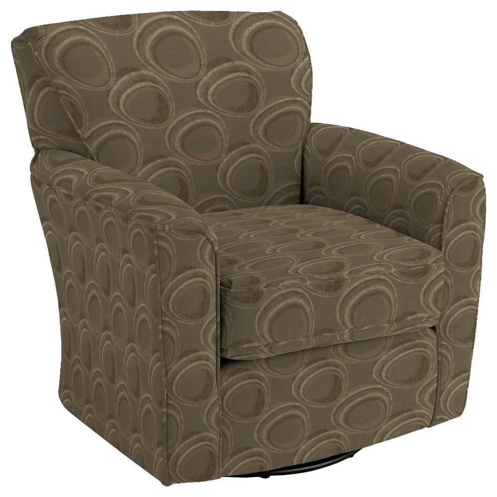 Best Home Furnishings Swivel Barrel Chairs 2888 Kaylee Swivel Barrel